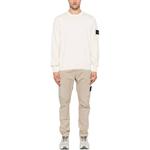 Compass Patch Crewneck Jumper STONE ISLAND, белый - фото 7