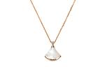 BVLGARI Divas' Dream серия 18K Rose Gold колье Unisex White - фото 10