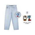 Джинсы унисекс MIND ERROR, Черный - фото