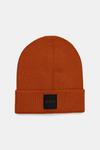 Шапка с шерстью Boss Orange, оранжевый - фото
