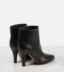 Кожаные ботильоны Prudens The Row, черный - фото 3