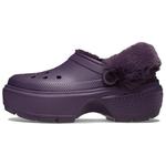 Сабо женские Crocs, цвет Deep iris purple - фото