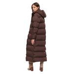 Пуховик Superdry Maxi, коричневый - фото 2