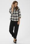 Блуза Bon'A Parte BPDITTE, Black White Nature Check/Black - фото
