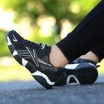 Детские кроссовки для бега TONYBEAR, черный/белый - фото 4