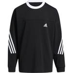 Adidas Свитшот черный для подростков - фото