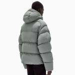 Y-3 Стеганая куртка с капюшоном, Sage Green - фото 5