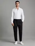 Брюки Reiss Brighton Pleated Relaxed, черный - фото 4