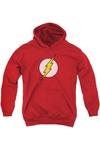 Толстовка с капюшоном и логотипом Flash Flash от DC Comics Gildan, красный - фото