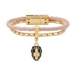 Bvlgari Металлический браслет унисекс, золотой - фото 5