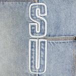 Брюки Supreme Reflective Double Knee Pant, Denim - фото 3