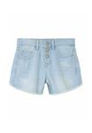 Джинсовые шорты Name it, цвет Light Blue Bleached Denim - фото
