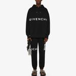 Брюки Slim Fit с вышивкой Givenchy, черный - фото 5
