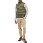 BARBOUR Куртка мужская оливкового цвета - фото 4