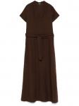 A.P.C. платье миди Annelie, коричневый - фото