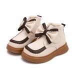 Детские термостойкие устойчивые к истиранию сапоги Budding BODING, экрю - фото 2