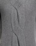 Свитер Daniele Alessandrini, серый - фото 4