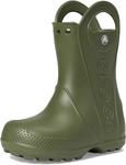 Ботинки Crocs Kids Handle It Rain Boots, цвет Army Green - фото 7