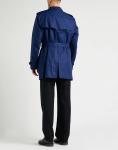 Плащ Burberry, темно-синий - фото 4