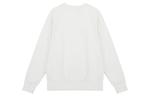 Толстовка New Balance Solid Color Round Neck Sports Pullover White, белый - фото 2