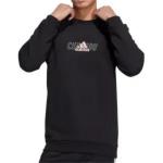 Чёрная толстовка Adidas мужская - фото 3