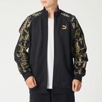 Мужская куртка Puma, цвет Black/Gold - фото 3