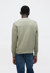 Толстовка Jack & Jones JJESOHO CREW NECK, Vetiver/Olive - фото 3