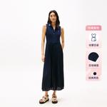 Плиссированное платье миди Tommy Hilfiger, белый - фото 6