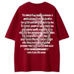 Футболка унисекс Cotton, красный/черный - фото 39