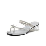 Сандалии женские Basto, серебряный - фото 2