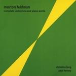 Диск CD Complete Works for Violin and Piano - Morton Feldman - фото