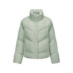 Skechers Женская пуховая куртка Phantom Light Gray, Phantom Light Gray-05CQ - фото 2