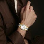 Мужские модные коллекционные часы LONGINES, белый Dial - фото 3