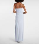 Платье-бюстье Emma из драпированного джерси Simkhai, Blue Haze - фото 3