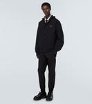 Штаны из смесового шелка Prada, черный - фото 2