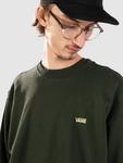 Свитер Vans Left Chest II Loose Crew Sweater, dried kelp - фото 3