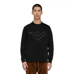 EMPORIO ARMANI Свитшот мужской черный FW23 - фото 5