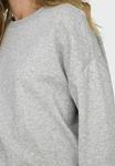 Толстовка ONLY Sweatshirt, Light Grey Melange/Grey - фото 4