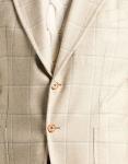 Блейзер Sartorio, бежевый - фото 4