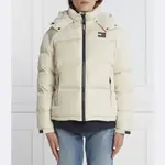 Пуховик стандартного кроя Tommy Hilfiger, экрю - фото