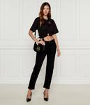 Блуза Just Cavalli Cropped Fit, черный - фото 2