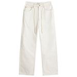 Джинсы прямого кроя About:Blank, белый - фото