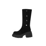 Сапоги женские AIQINISHA, Black - фото