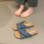 Alxnan Женские противоскользящие шлепанцы Black, цвет Black - фото 8