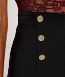 Брюки Elisabetta Franchi Slim Fit, черный - фото 4