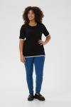 Свитер KAFFE CURVE Izzy, черный - фото 3
