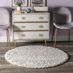 Современный ковёр Brooke Shag Nuloom, белый, 77x275 см - фото 7