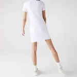 LACOSTE Платье SS22 женское белое - фото 4