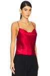 Шелковый топ-комбинезон haim Eaves, красный - фото 2