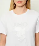 Футболка regular fit Liu Jo, белый - фото 4